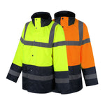 Load image into Gallery viewer, TJK03 - High Visibility Safety Contrast Jacket