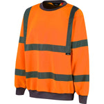 Load image into Gallery viewer, TSW12 - High Visibility Safety Sweatshirt