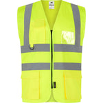 Load image into Gallery viewer, TWC04 - High Visibility Safety Executive Waistcoat