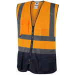 Load image into Gallery viewer, TWC05 - High Visibility Safety Contrast Executive Waistcoat