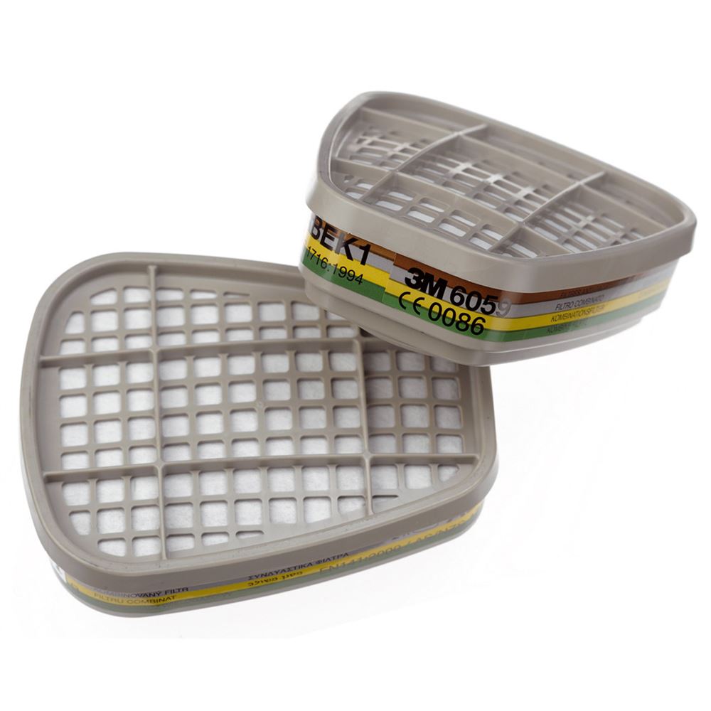 6059 - ABEK1 Gas and Vapour Filter (1 Pair)