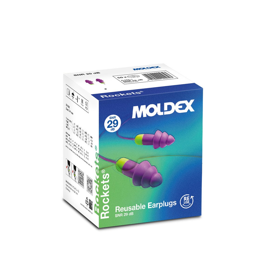 Moldex 6401 Rockets® - 29 SNR Box of 50