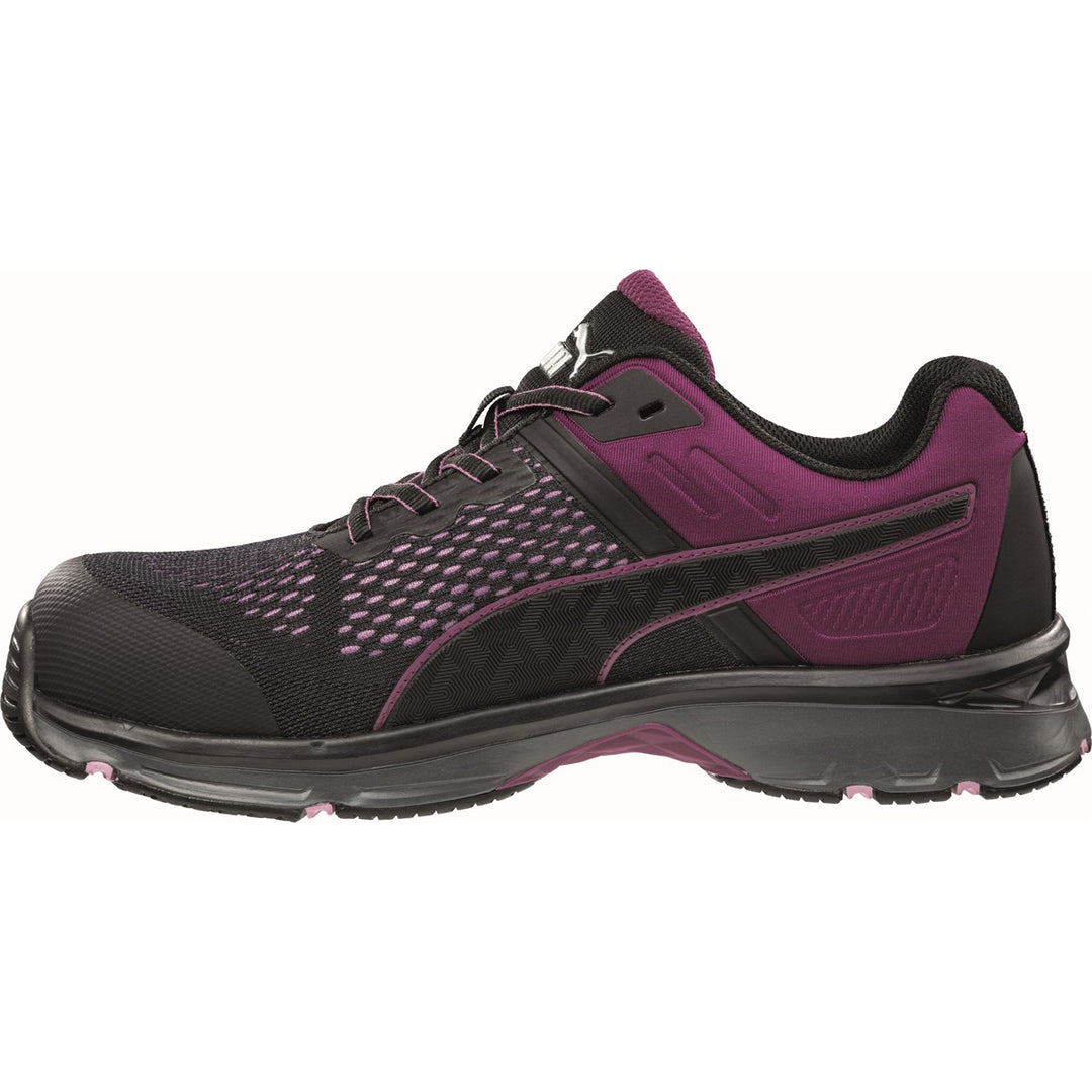 Safety Shoes Define Low S1P ESD Trainers Black Pink Shoes 64392