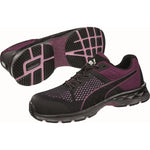 Load image into Gallery viewer, Safety Shoes Define Low S1P ESD Trainers Black Pink Shoes 64392