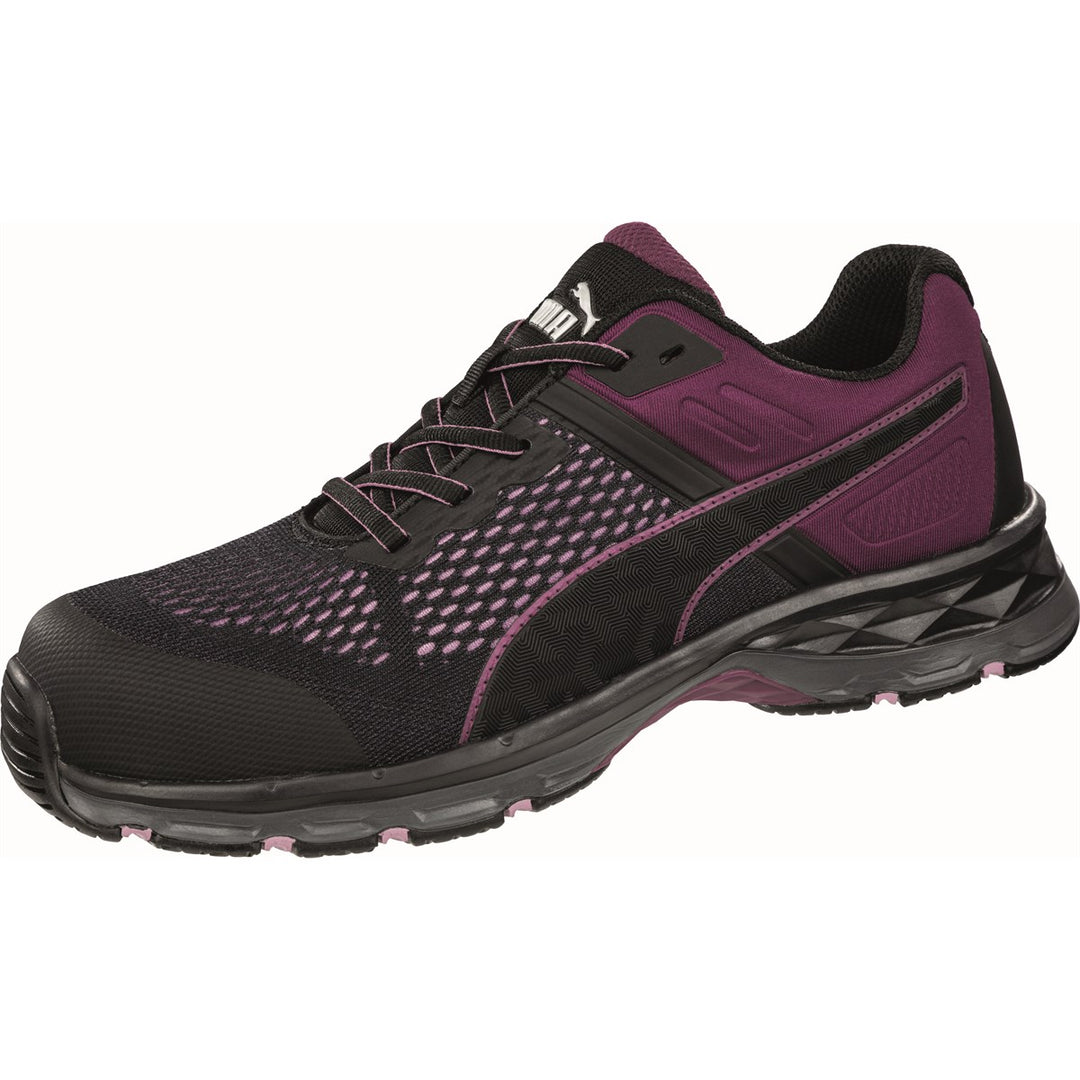 Safety Shoes Define Low S1P ESD Trainers Black Pink Shoes 64392