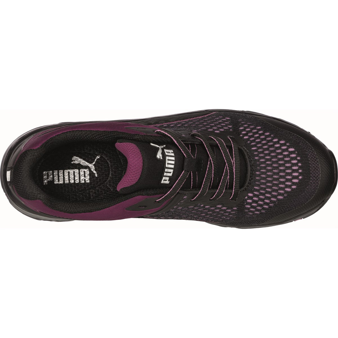 Safety Shoes Define Low S1P ESD Trainers Black Pink Shoes 64392