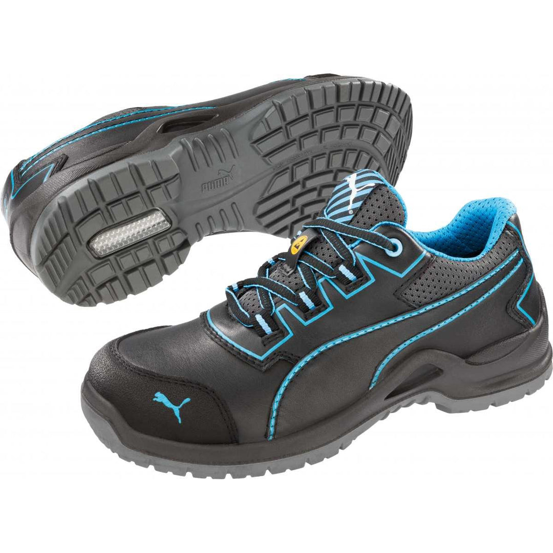 Safety Shoes WNS LOW S3 ESD SRC Black-Blue Work Safety 64412