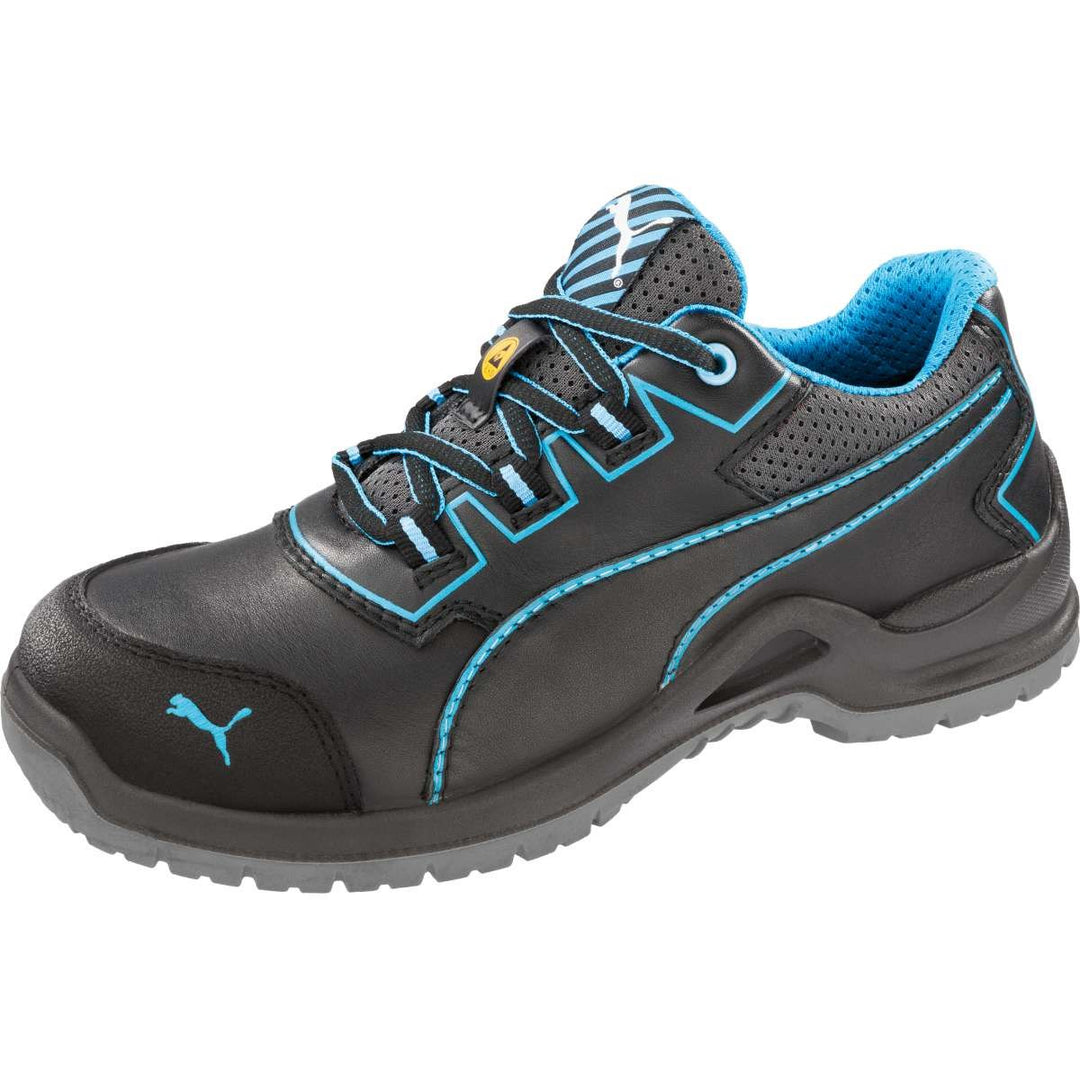 Safety Shoes WNS LOW S3 ESD SRC Black-Blue Work Safety 64412