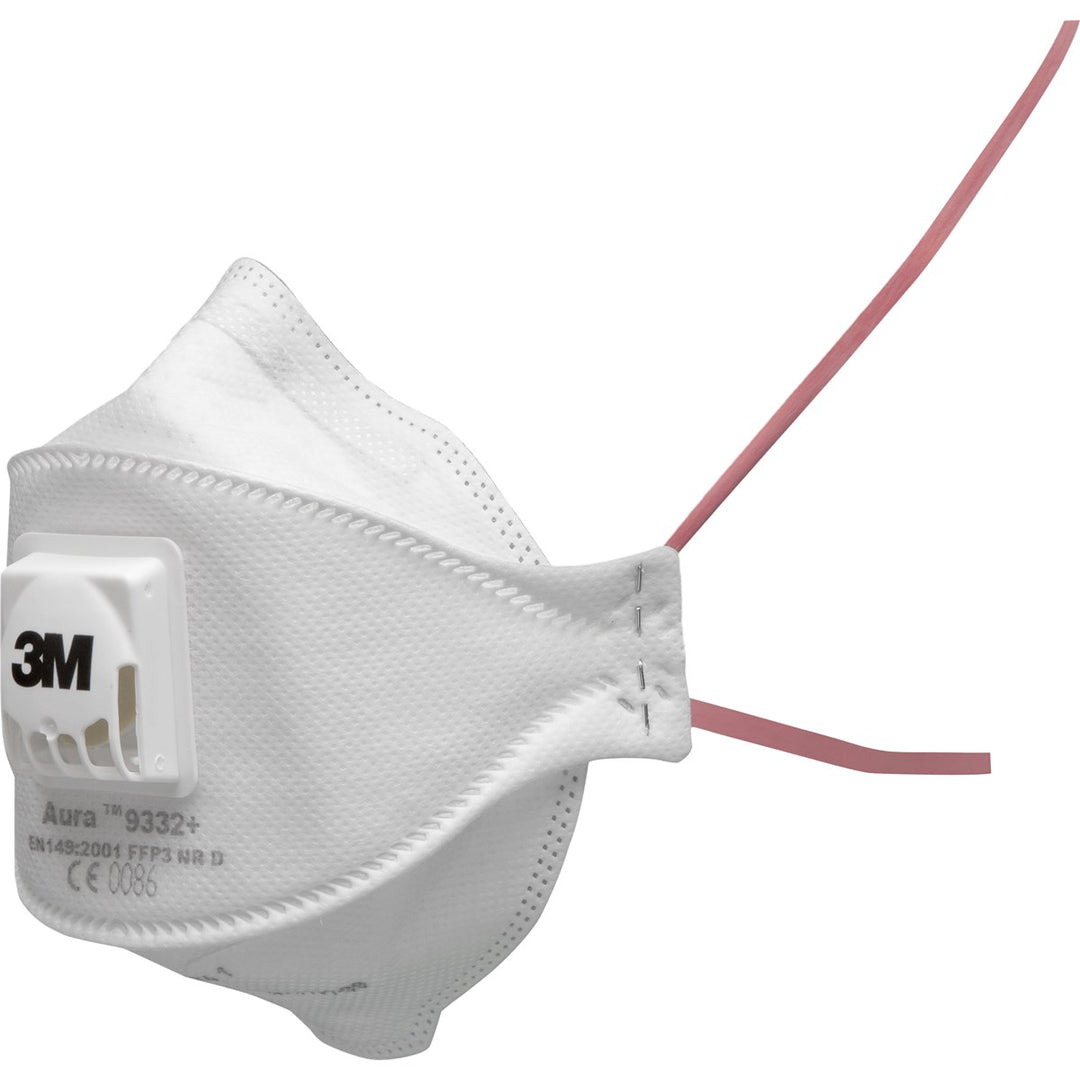 9332+ - FFP3 Valved Aura™ Particulate Respirator (Box of 10)