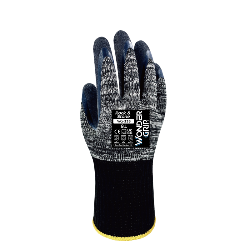 WG-333 ROCK & STONE Latex Coated Lightweight Dexterity