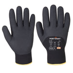 Load image into Gallery viewer, A146 - Cold 15 Nitrile Sandy 3/4 Dipped Gloves
