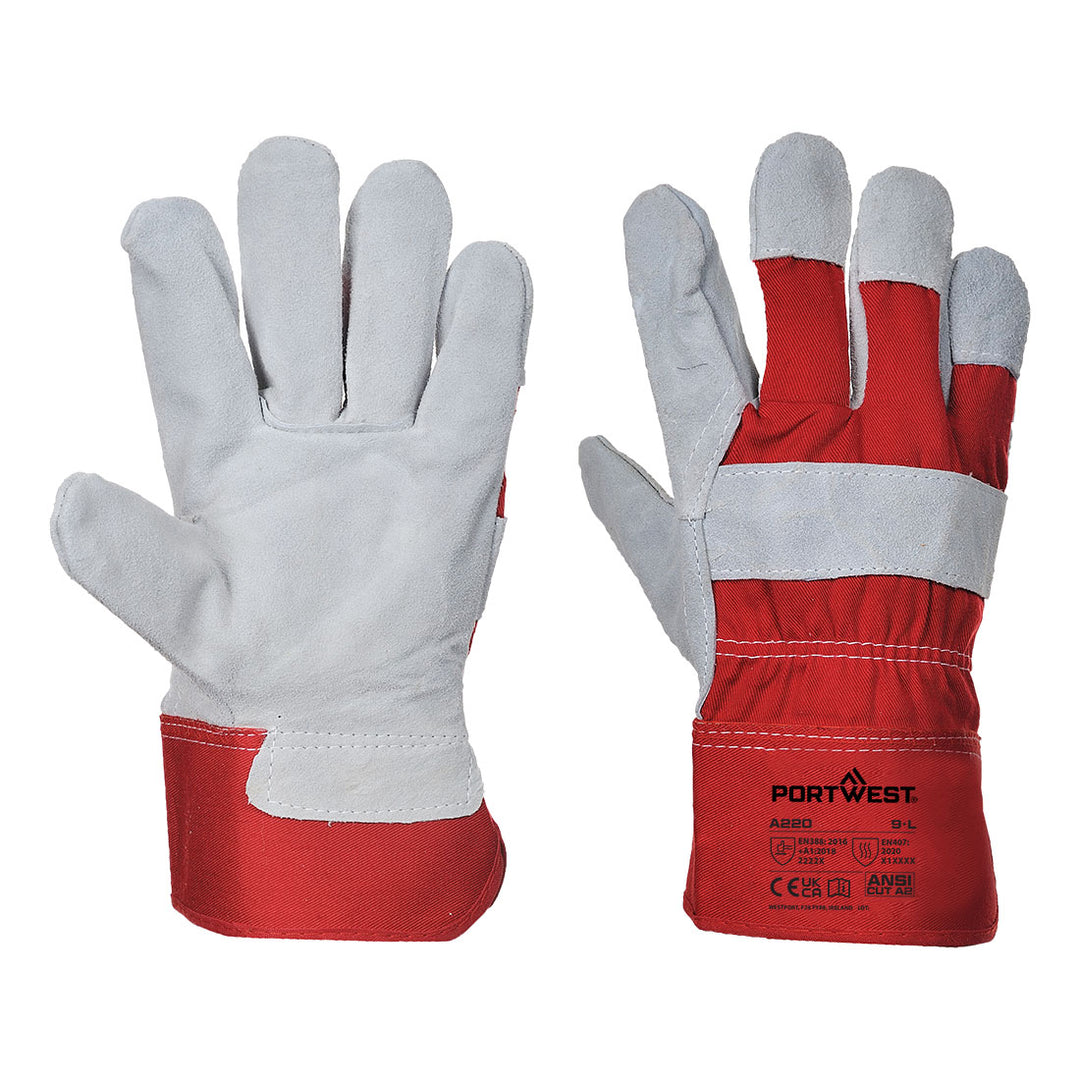 A220 - Leather RigA220 - Leather Rigger 130 Cow Split Gloveger 130 Cow Split Glove