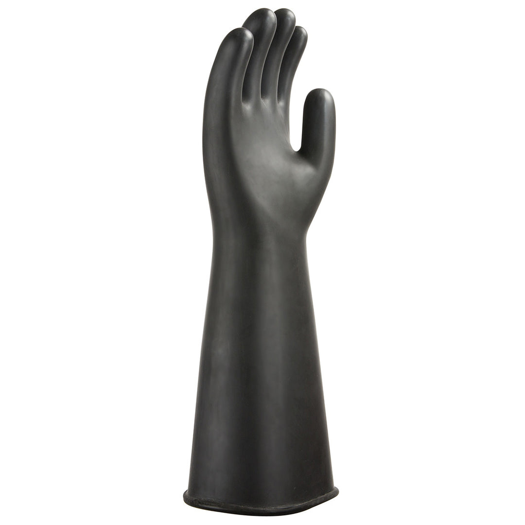 A802 - Chem 440 Latex Heavyweight Gauntlet Black