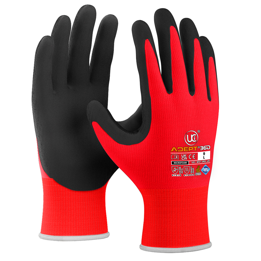 Adept® 360 - Microfoam Palm Coated Gloves