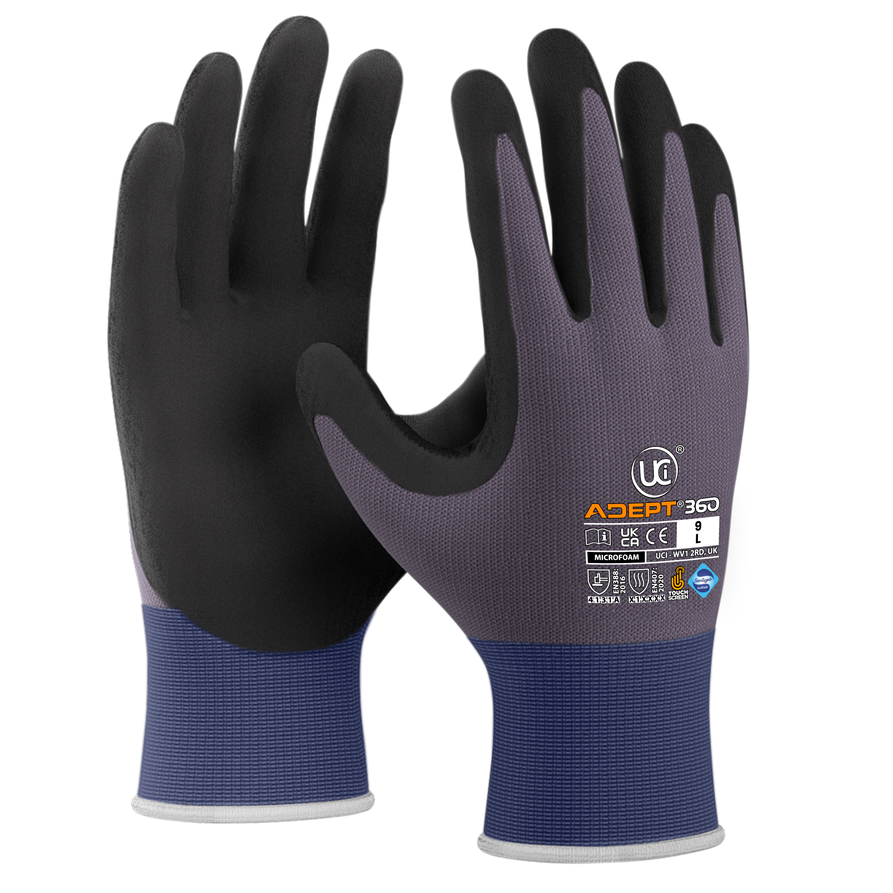 Adept® 360 - Microfoam Palm Coated Gloves