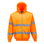 Load image into Gallery viewer, B305 - Hi-Vis Zipped Hoodie
