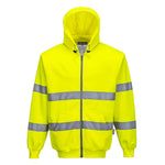 Load image into Gallery viewer, B305 - Hi-Vis Zipped Hoodie