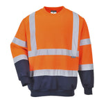 Load image into Gallery viewer, B306 - Hi-Vis Contrast Sweatshirt