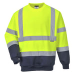 Load image into Gallery viewer, B306 - Hi-Vis Contrast Sweatshirt