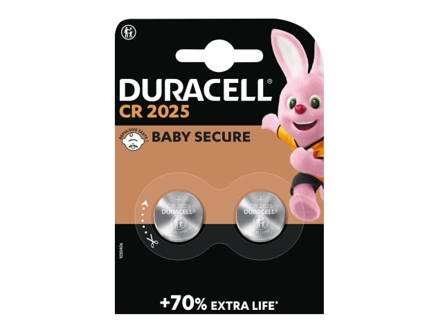 CR2025 Lithium Coin Battery x 2 S5736