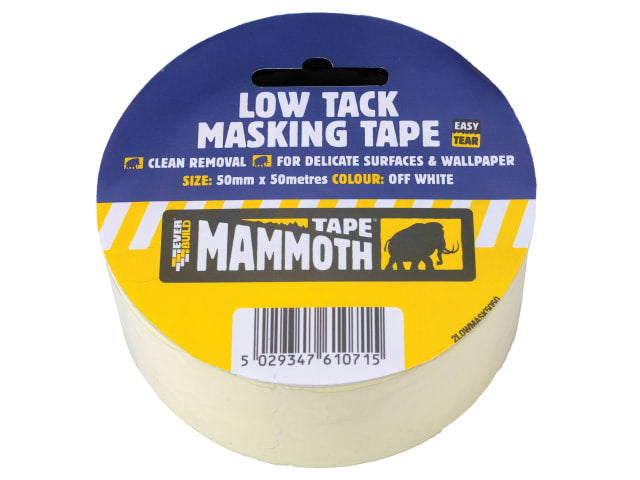 Low Tack Masking Tape