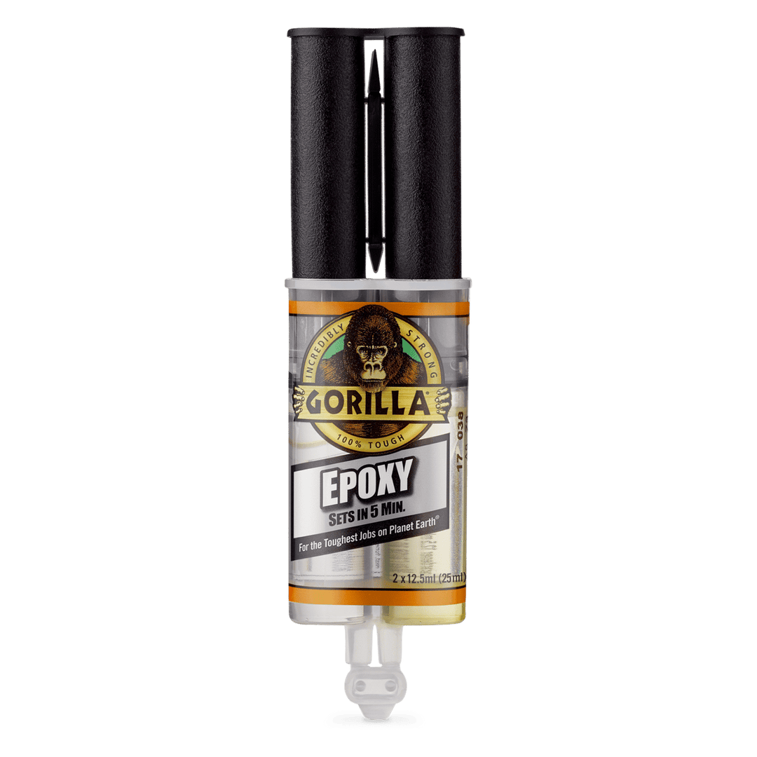 Gorilla 5 Min 2-Part Epoxy Syringe 25ml