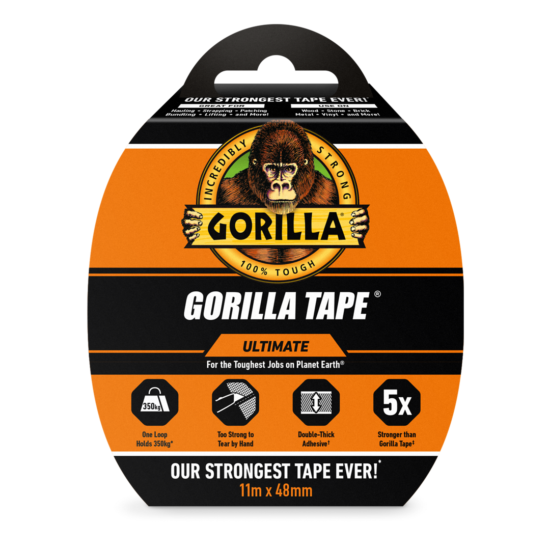 Gorilla Tape® Ultimate 11m Black