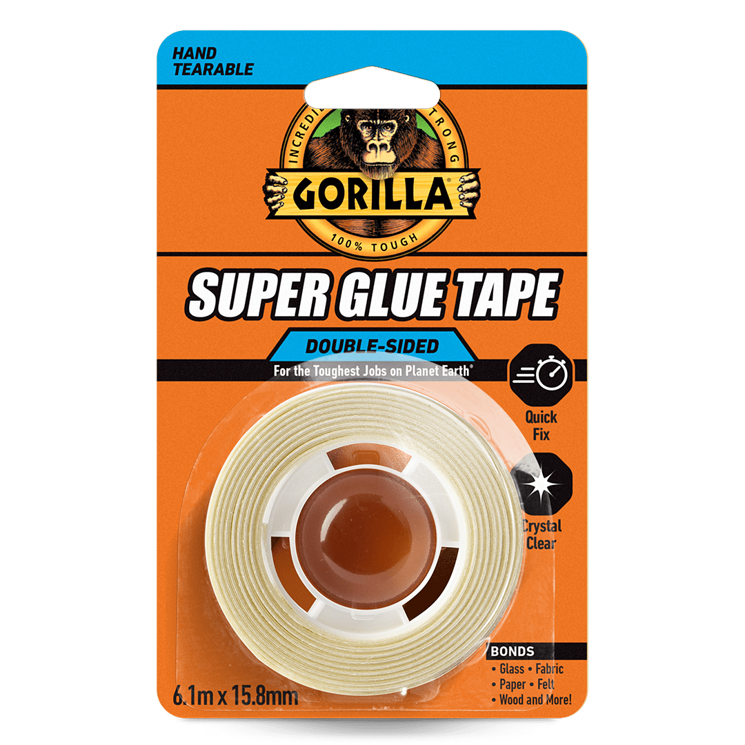 Gorilla Super Glue Tape 15.8mm x 6.1m