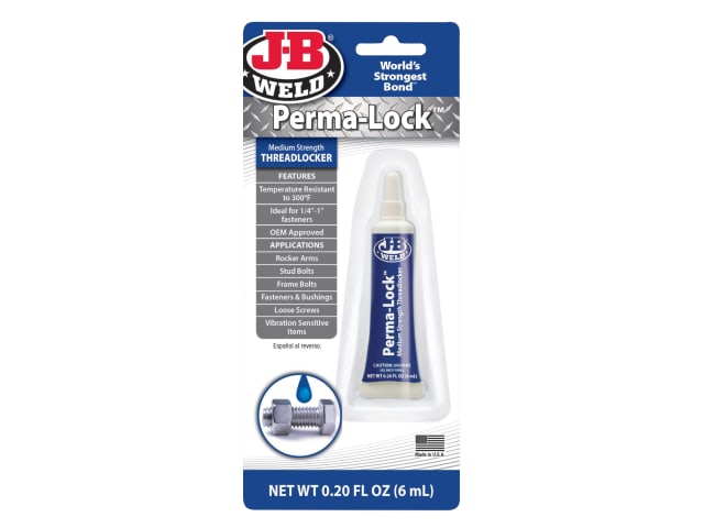 Perma-lock Blue Medium Strength Threadlocker