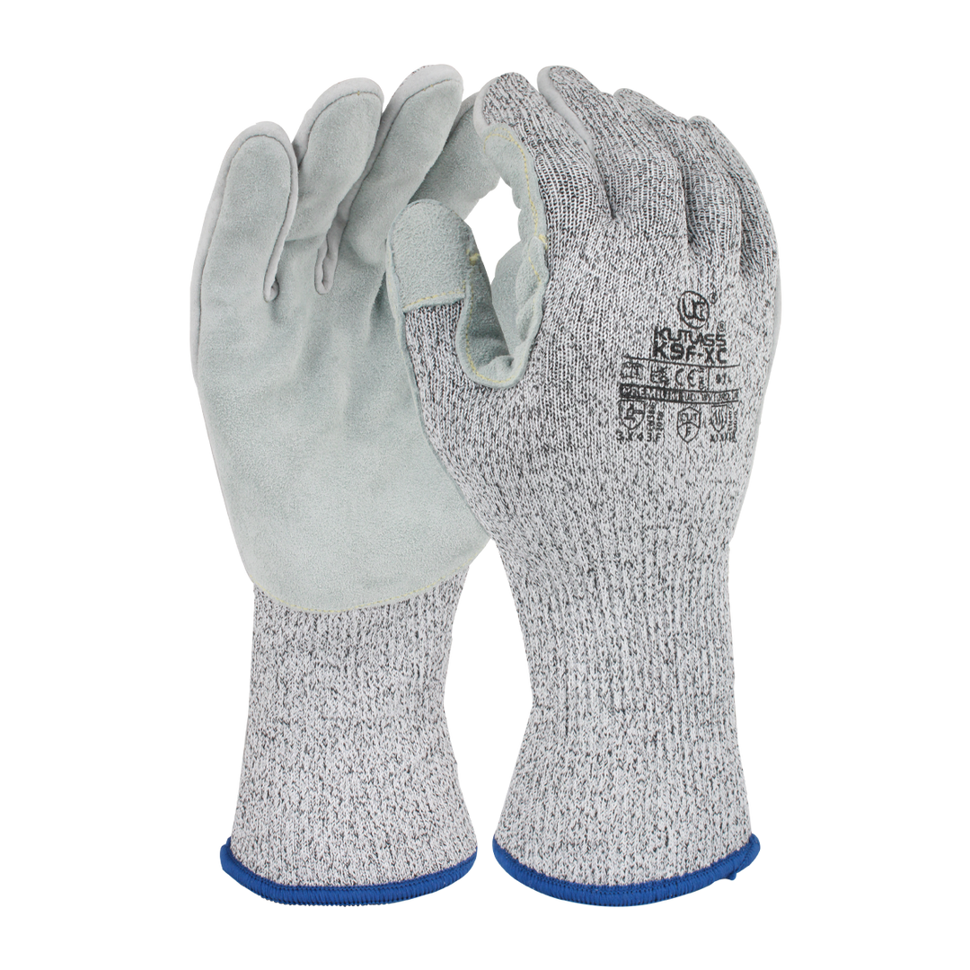 Kutlass K9F-XC - Cut F Leather Faced Glove 30cm