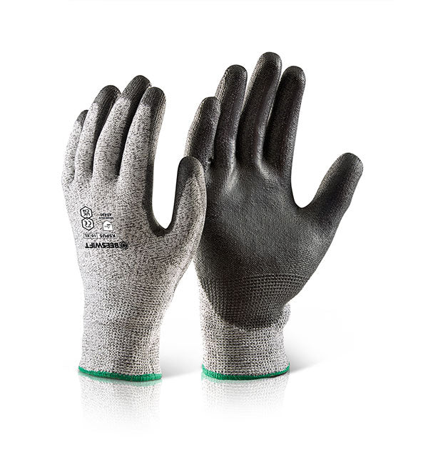 Pu Coated Cut Level 5 Gloves