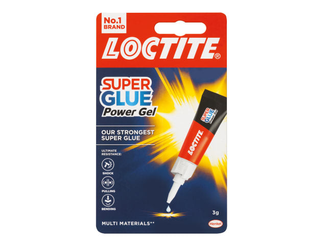 Super Glue Power Gel Tube 3g