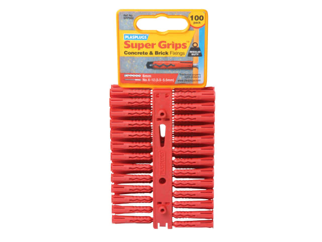 Supergrip Regular Red x 100