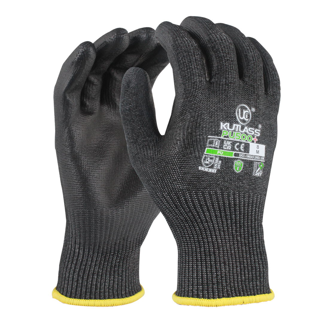Kutlass PU500+ - Premium ISO Cut E XREY Yarn PU Coating