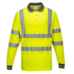 Load image into Gallery viewer, S271 - Hi-Vis Cotton Comfort Polo Shirt Long Sleeve