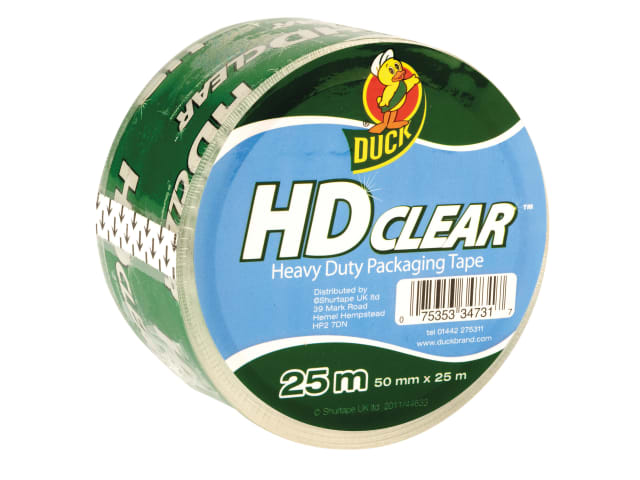 Packaging Hevy Duty Tape 50mm x 25m Clear