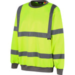 Load image into Gallery viewer, TSW12 - High Visibility Safety Sweatshirt