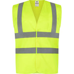 Load image into Gallery viewer, TWC01 - High Visibility Safety Two Band &amp; Brace Waistcoat