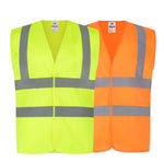 Load image into Gallery viewer, TWC01 - High Visibility Safety Two Band &amp; Brace Waistcoat
