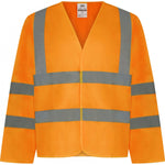Load image into Gallery viewer, TWC03 - High Visibility Safety Long Sleeve Waistcoat