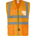 Load image into Gallery viewer, TWC04 - High Visibility Safety Executive Waistcoat