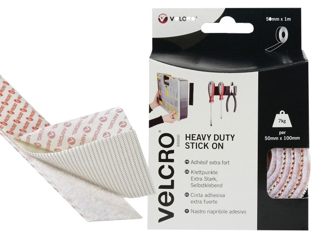 Heavy-Duty Stick On Tape 50mm x 1m