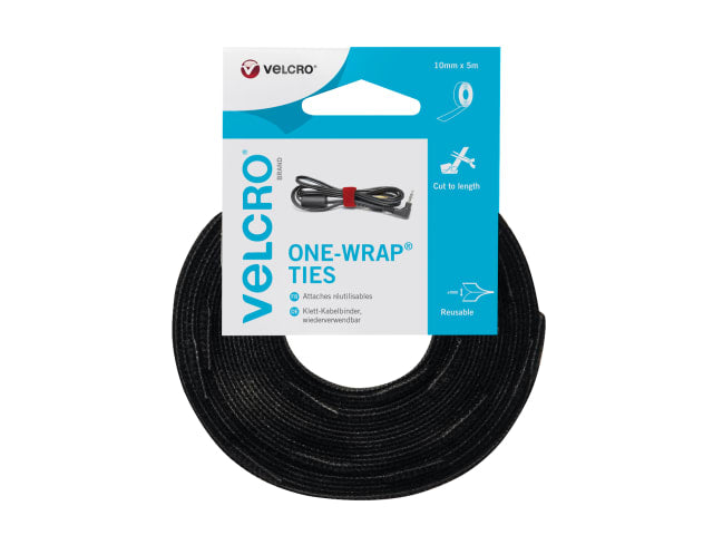 ONE-WRAP® Reusable Ties Black