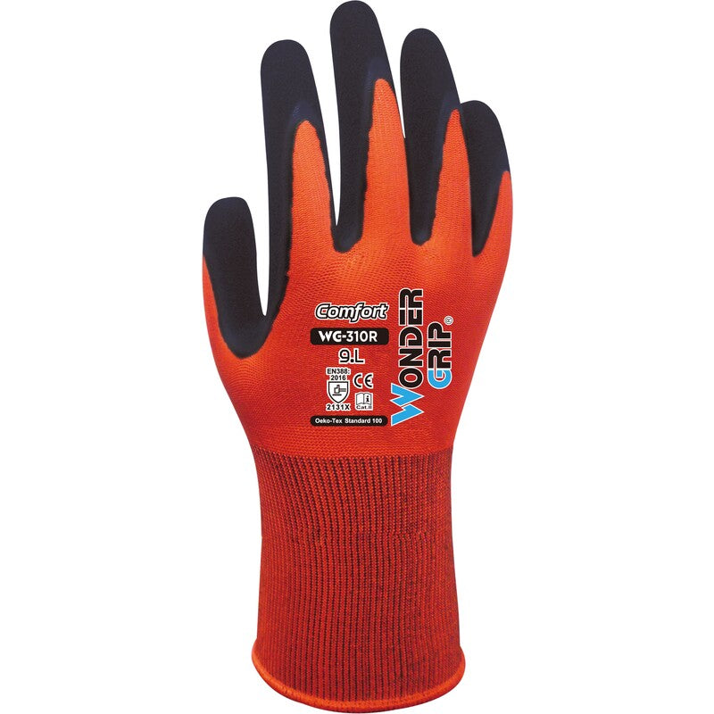 WG-310R COMFORT Double Latex 13 Gauge Polyester