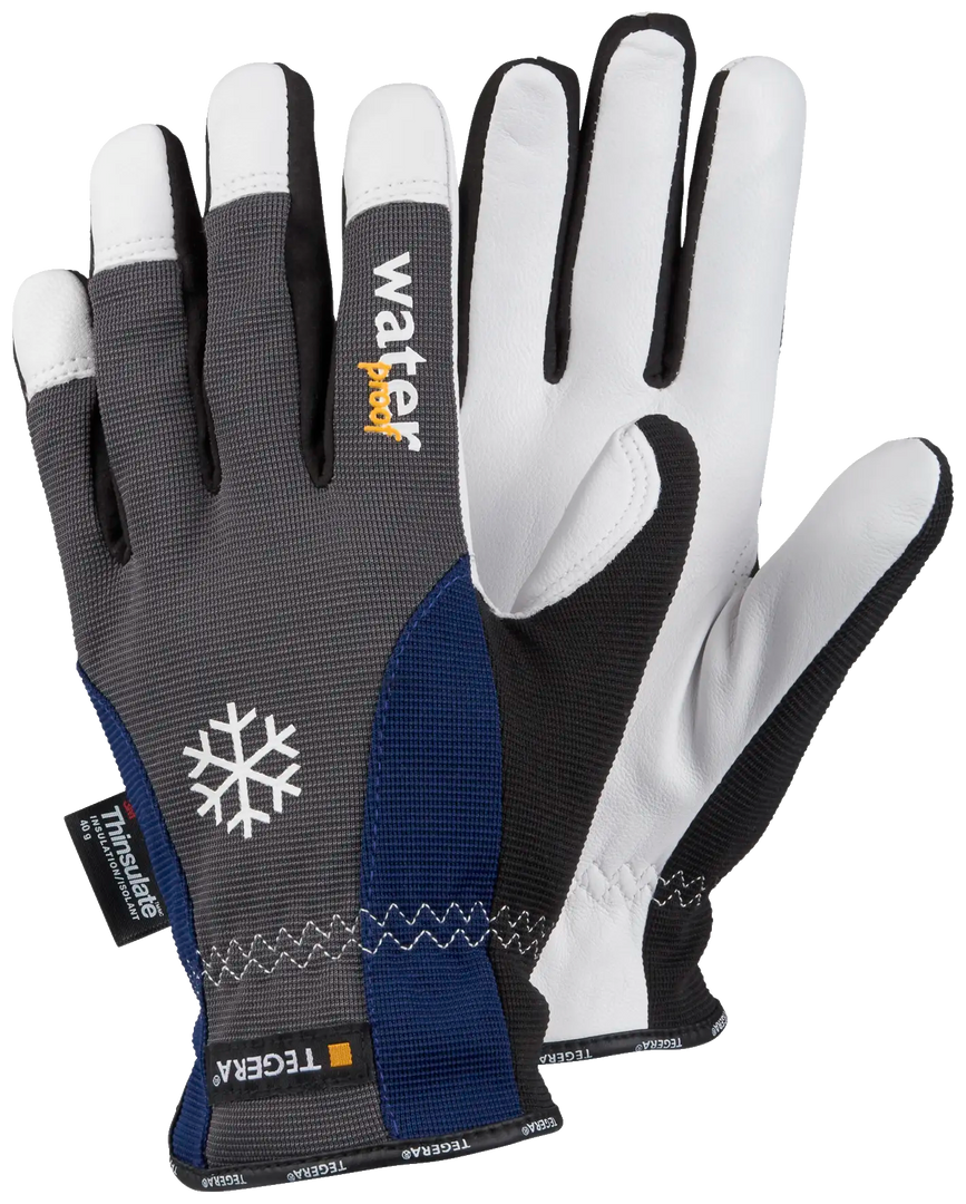295 Popular Quality Leather Waterproof Thermal Gloves